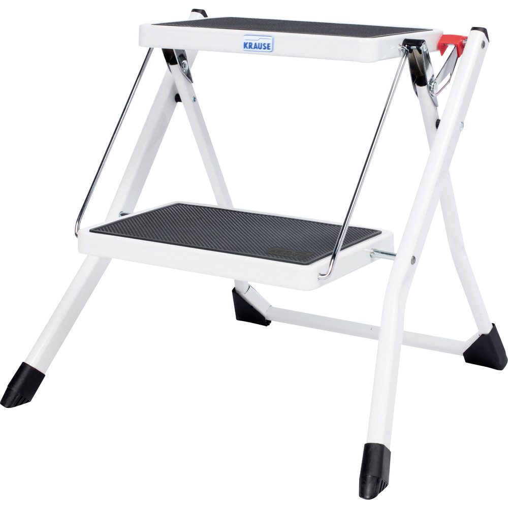 KRAUSE Trittleiter Krause Picoly 130983 Stahl Klapptritt klappbar 3.6 kg