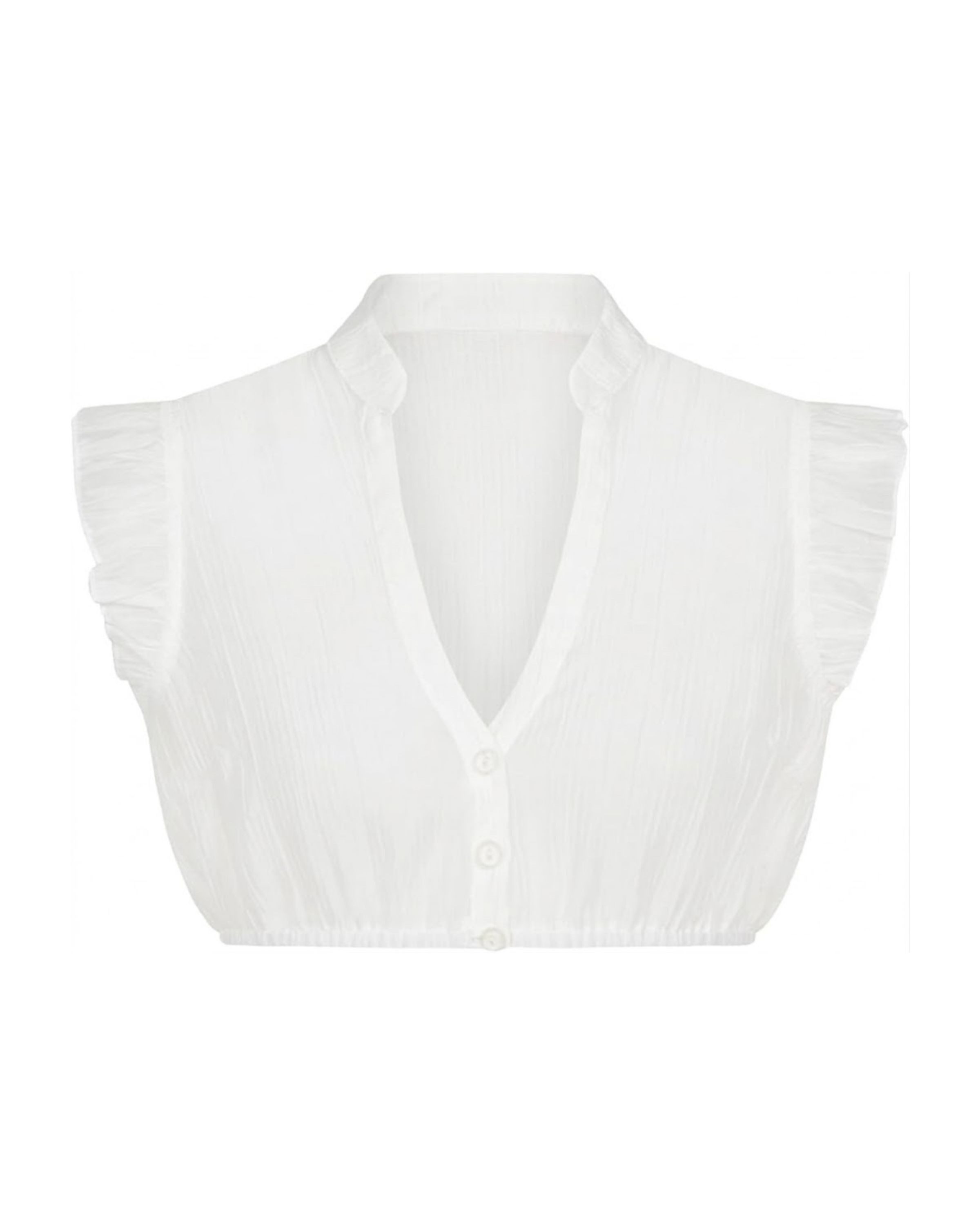 Nübler Dirndlbluse Dirndlbluse Tina Kurzarm in Creme von Nübler