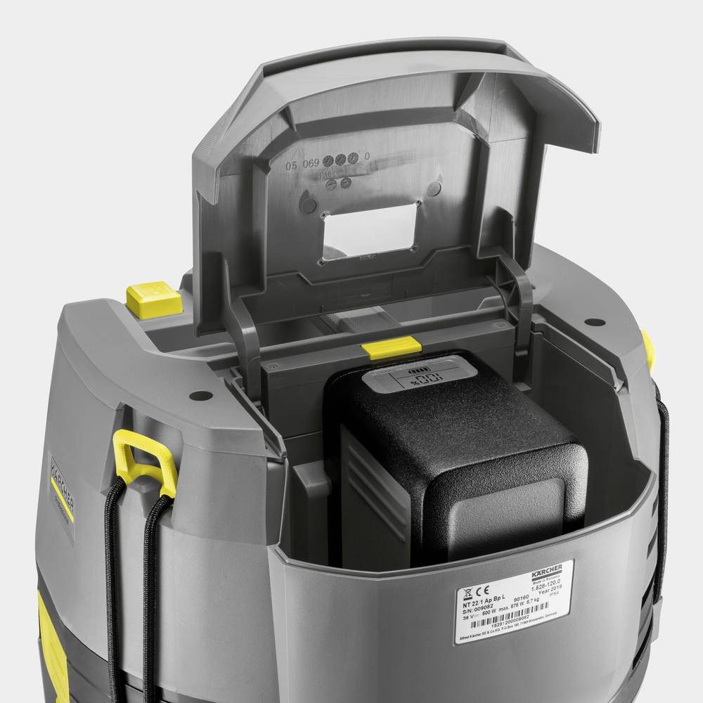 Kärcher Professional Nass-Trocken-Sauger Akku Nass-/Trockensauger NT 22/1 1.528-130.0, ohne Akku
