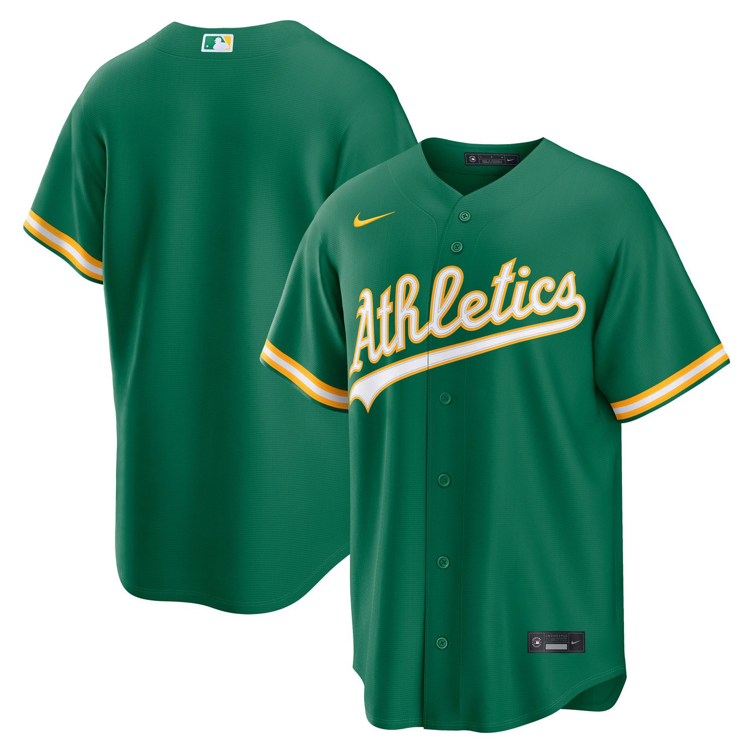 Nike Footballtrikot Nike Trikot Oakland Athletics Nike Replica Alternate Jersey