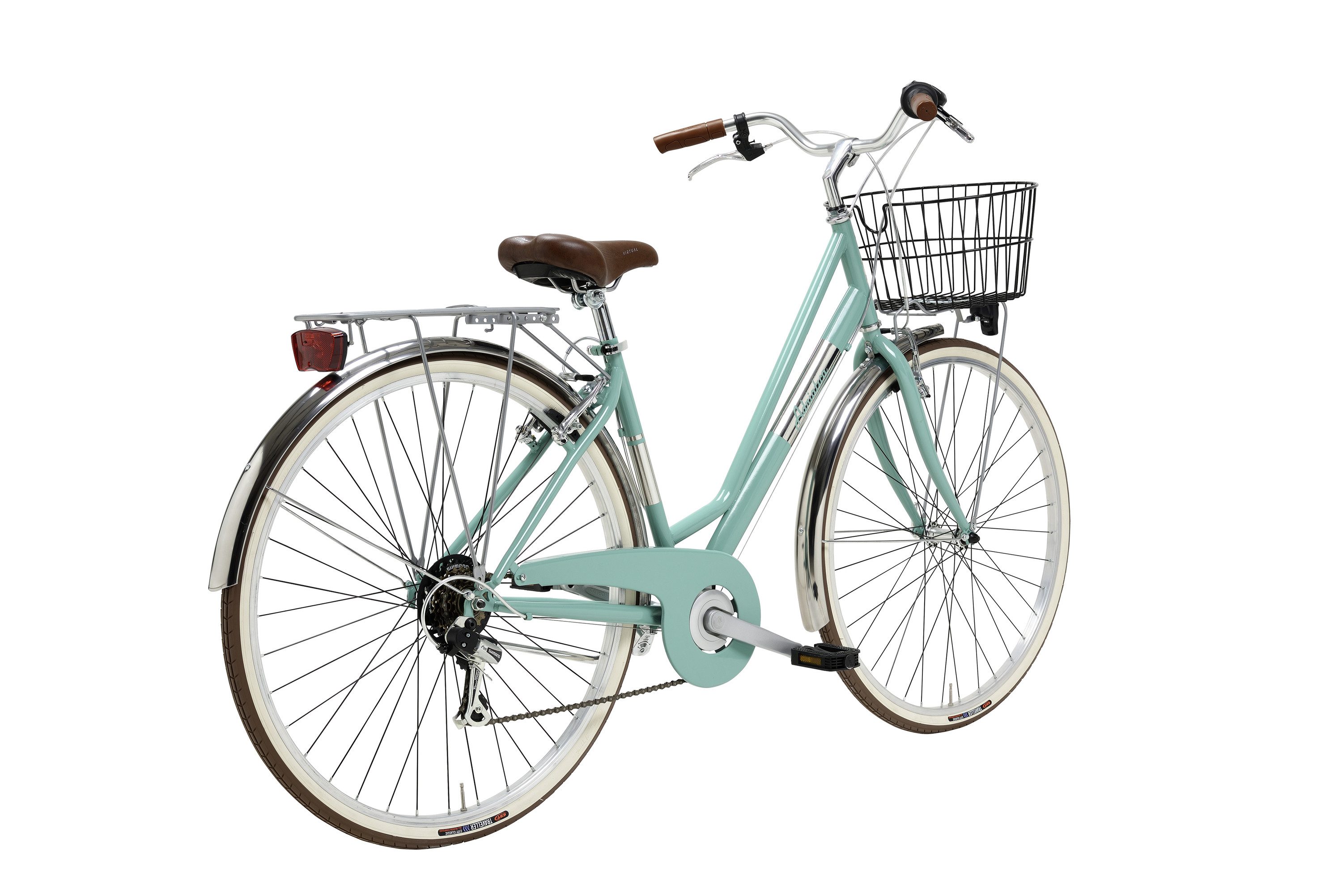 Adriatica Cityrad 28 Zoll NEW PANAREA Lady, 6 Gang Shimano, Kettenschaltung, 28 Zoll NEW PANAREA Lady inkl. Korb