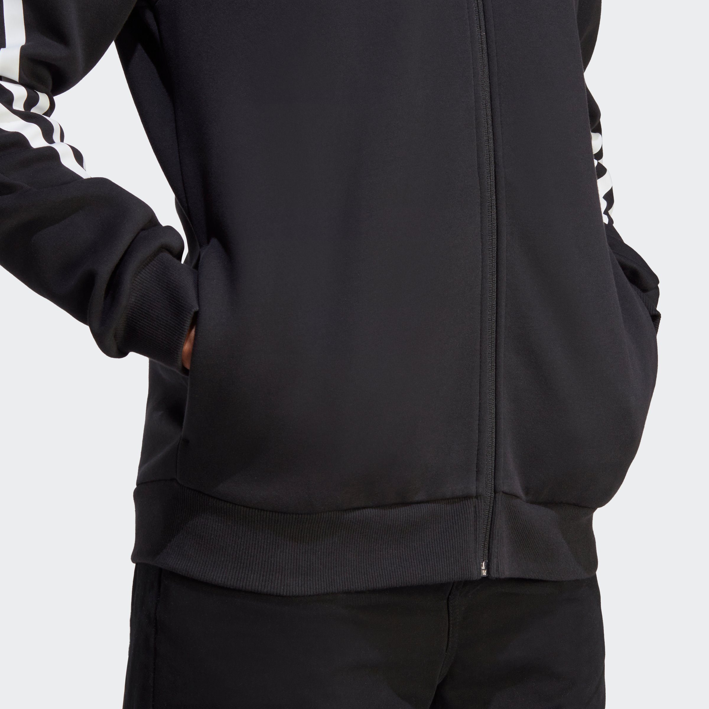 ICONS Sportswear 3STREIFEN White / FUTURE KAPUZENJACKE adidas Black Sweatshirt