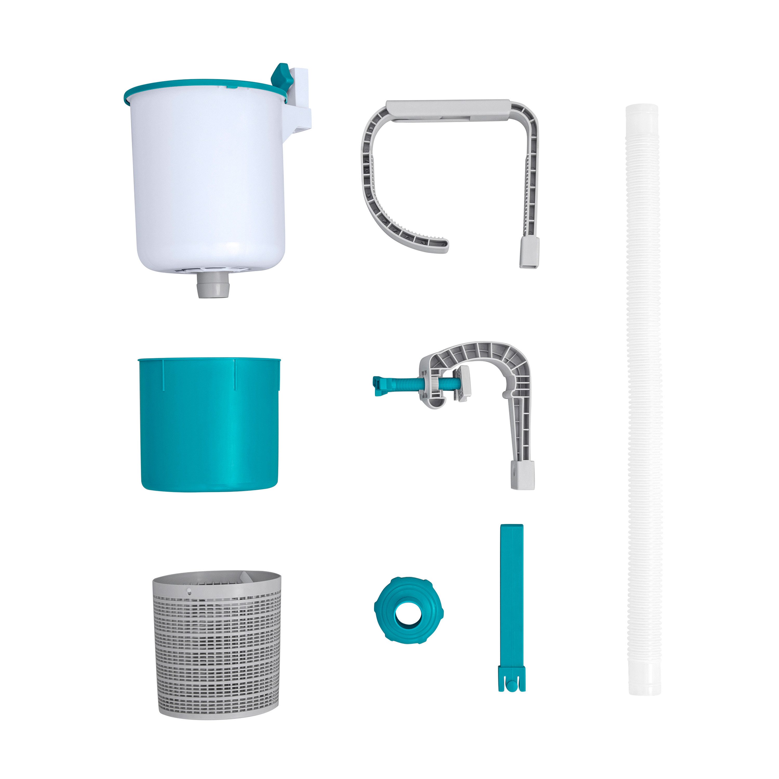 Bestway Skimmer Bestway Flowclear Einhängeskimmer für Filtersysteme bis 4 Meter, Einfache Installation, langlebiges Material