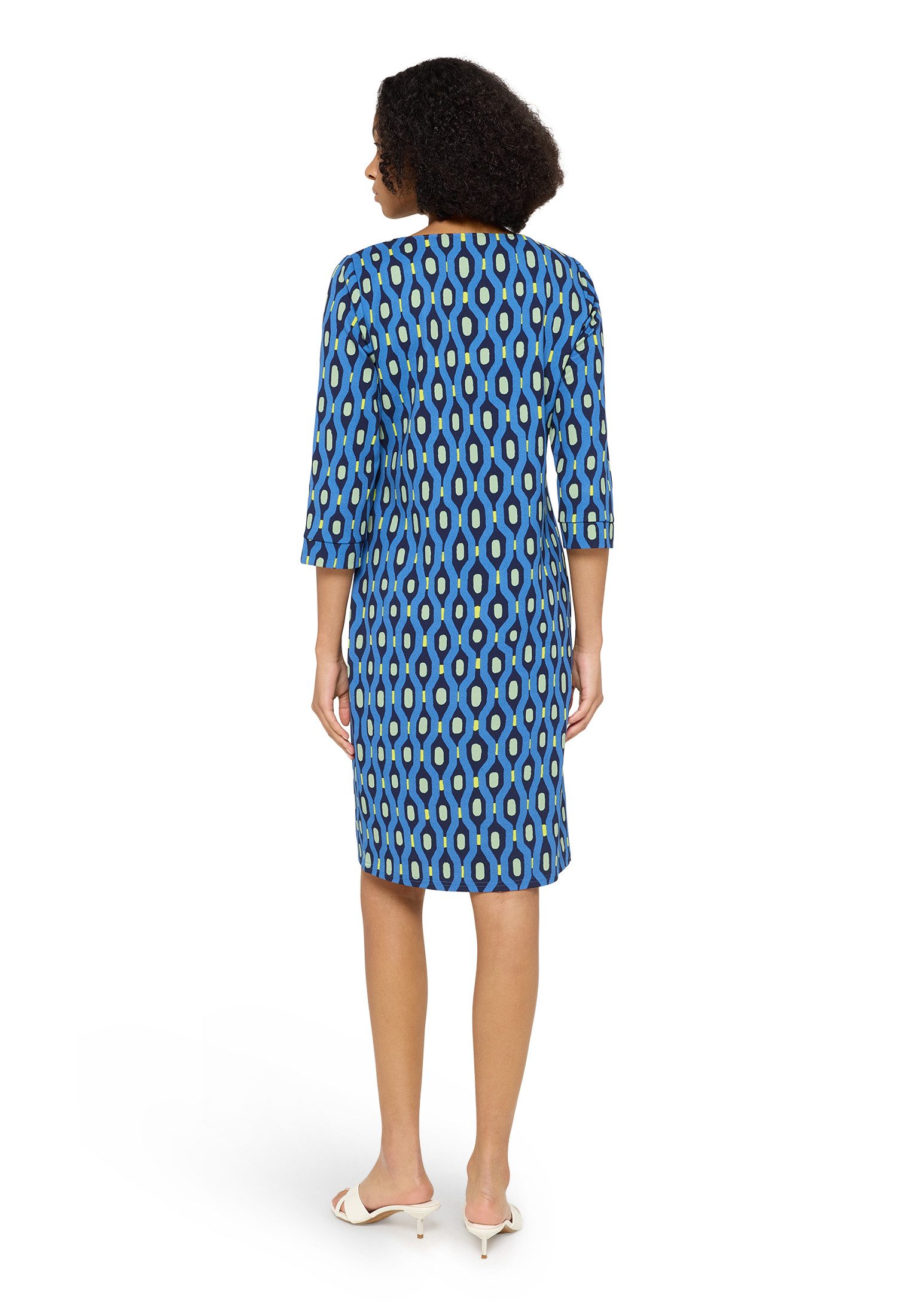 Cartoon Druckkleid Damen mit Muster