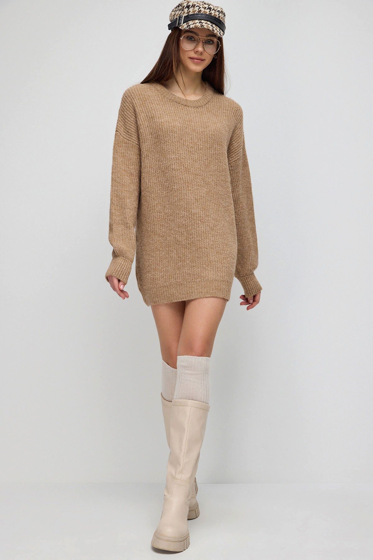 No Matter What Longpullunder Oversize-Strickpullover