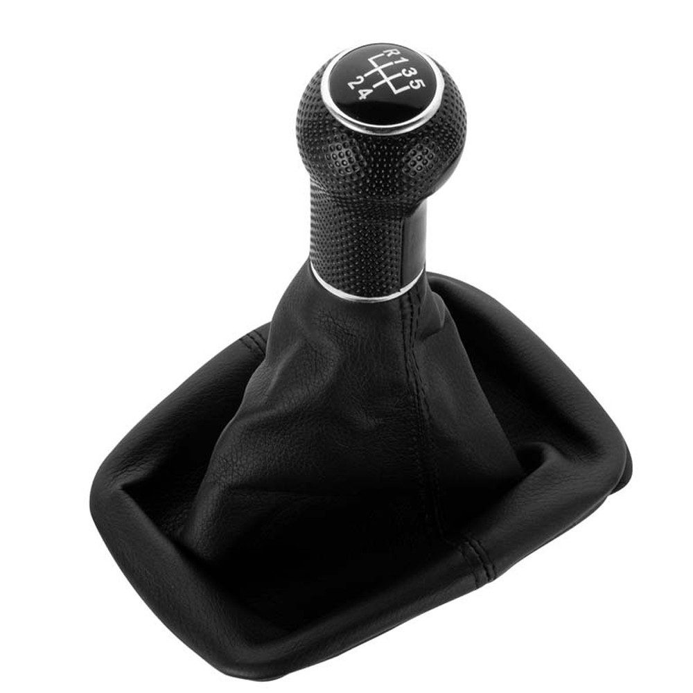 Schalthebel 5 Gang Schaltmanschette aus Leder 23 mm für VW Volkswagen MK4 GOLF/GTI