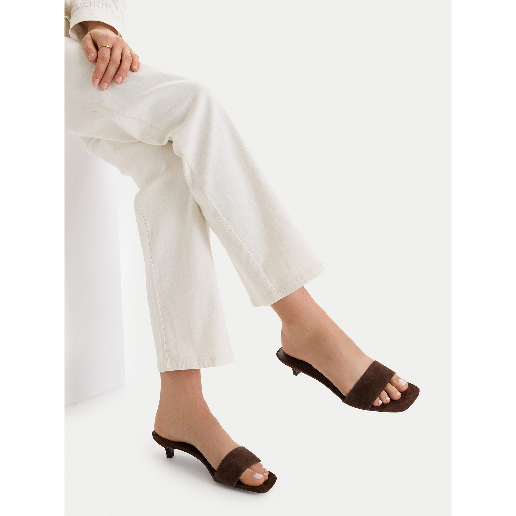 GINO ROSSI Gino Rossi Damen-Flip-Flops, braun Badepantolette
