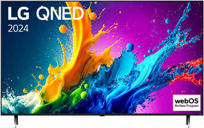 LG 55QNED80T6A QNED-Fernseher (139 cm/55 Zoll, 4K Ultra HD, Smart-TV)