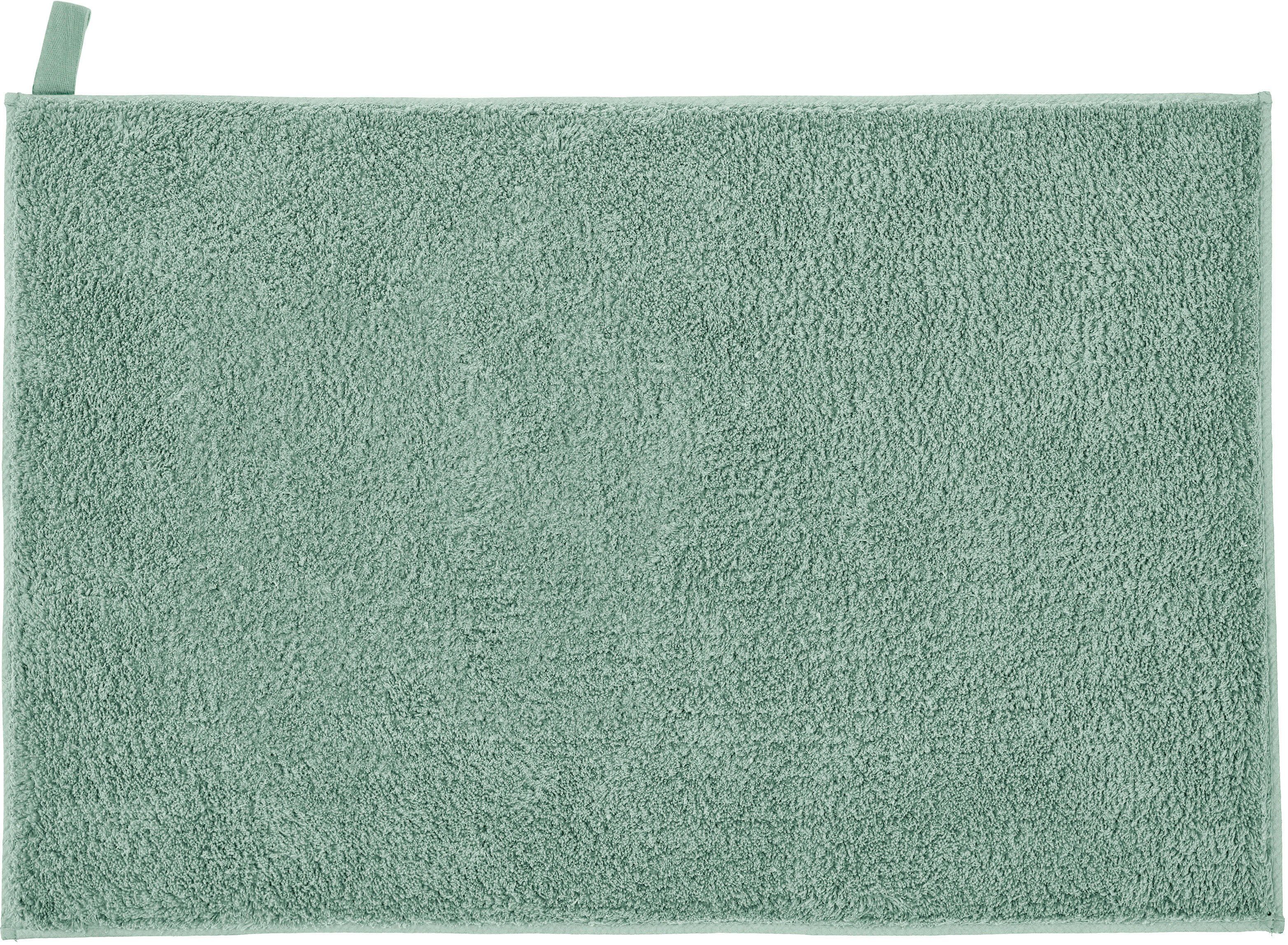 Kleine Wolke Badematte Vita, Badvorleger, Badezimmer Teppich, Höhe 12 mm, rutschhemmend beschichtet, fußbodenheizungsgeeignet, Baumwolle, rechteckig, Badteppich – Bild 2 von 4