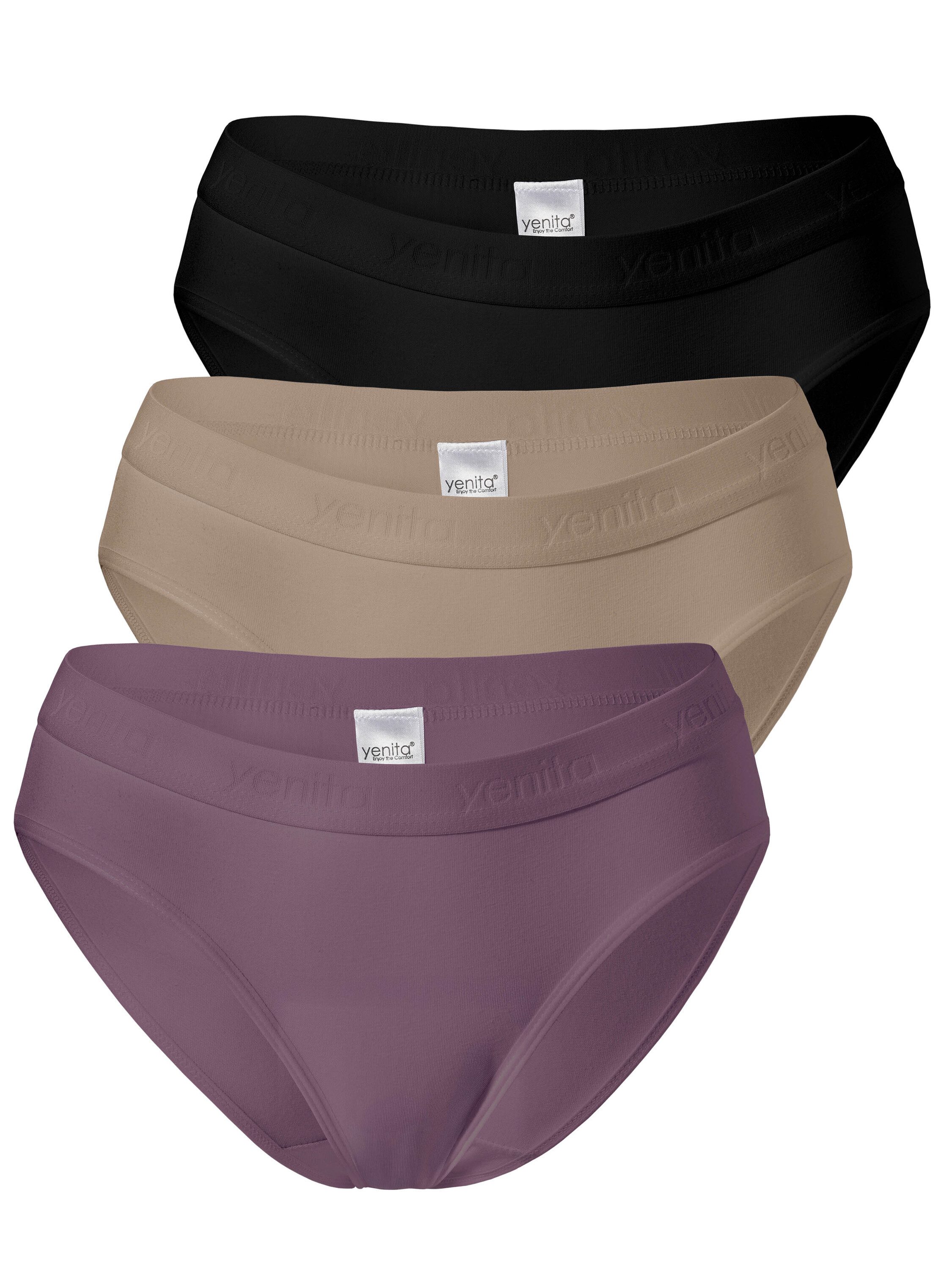 schwarz-beige-pflaume