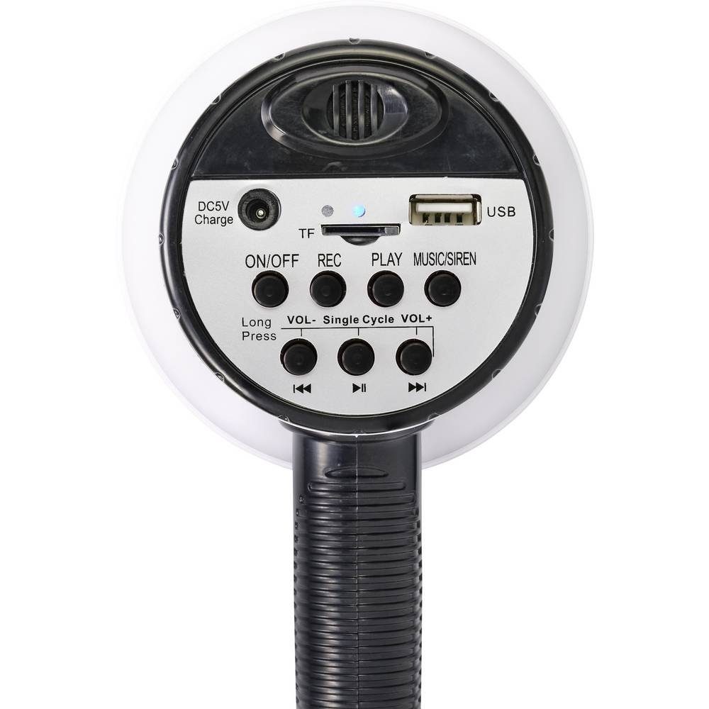Renkforce Megafon Megaphon RF-MP-200, Aufnahmefunktion, mit Haltegurt