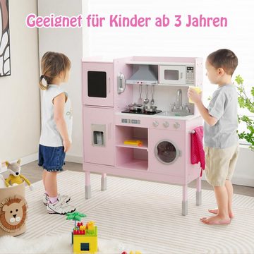 KOMFOTTEU Spielküche, mit Licht- & Soundeffekt, für Kinder ab 3