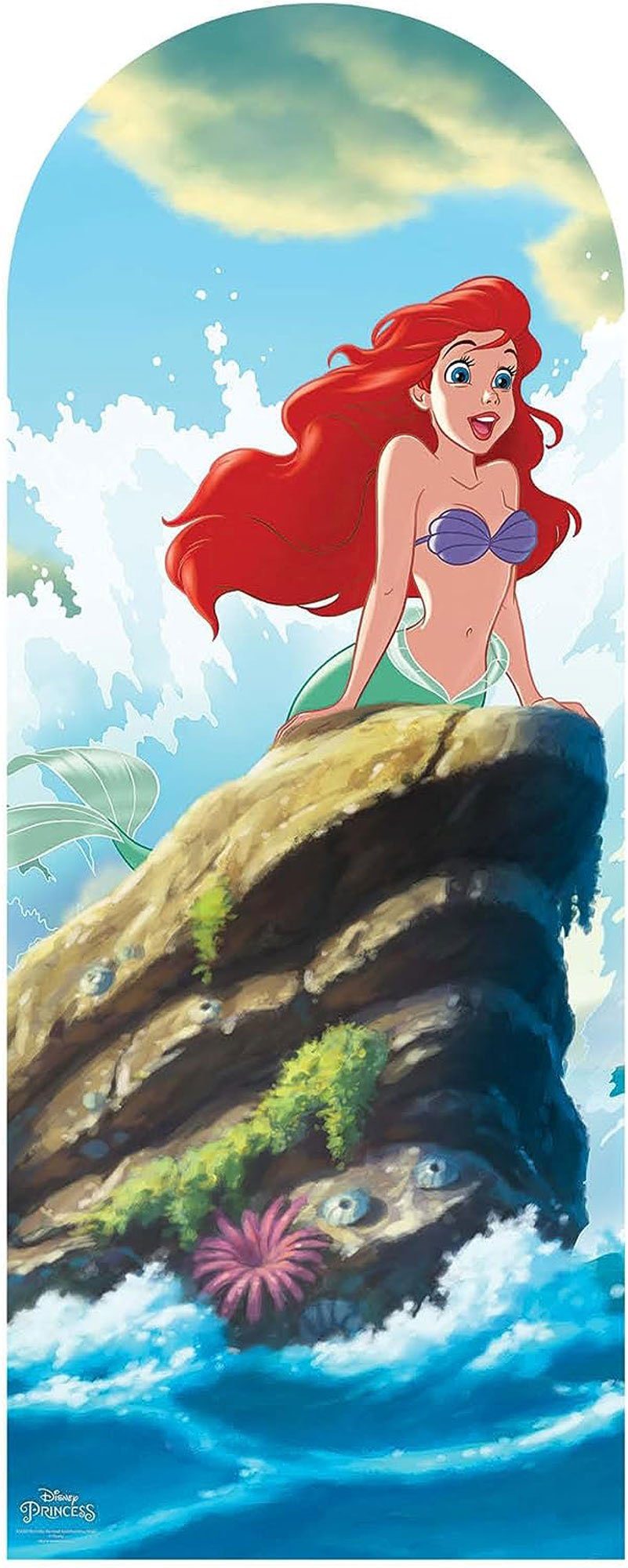 empireposter Dekofigur Disney - Arielle - Pappaufsteller Bogen Ballonaufsteller - 77x194 cm