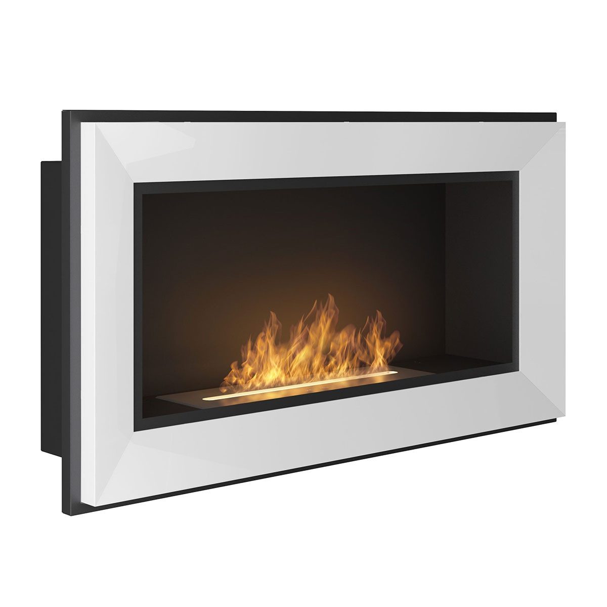 Infire Echtfeuer-Dekokamin Frame Ethanolkamin, mit Heizleistung, TÜV zertifiziert