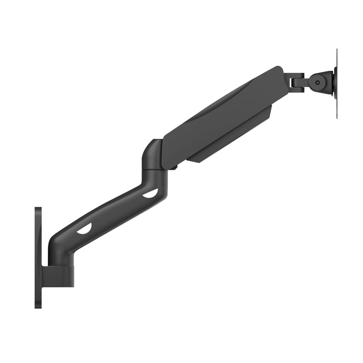 ICY BOX Monitor-Halterung IB-MS103-W Monitorarm für einen Monitor