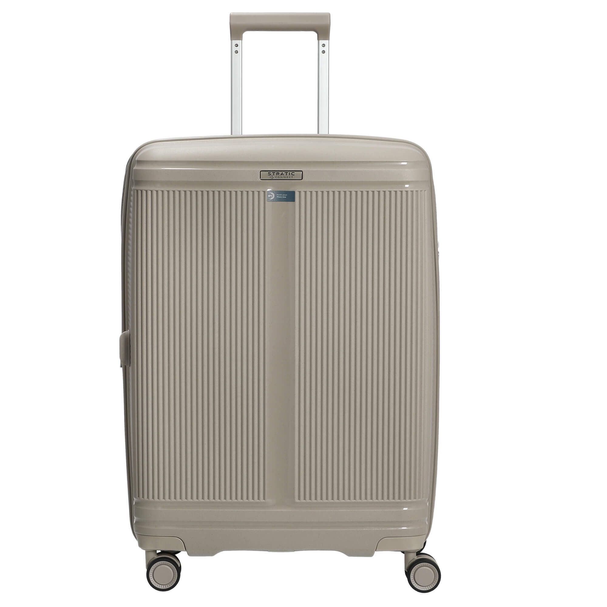 Stratic Чемоданы Straw T - 4-Rollen-Trolley 67 cm M erw. (sand), 4 Rollen Rollen
