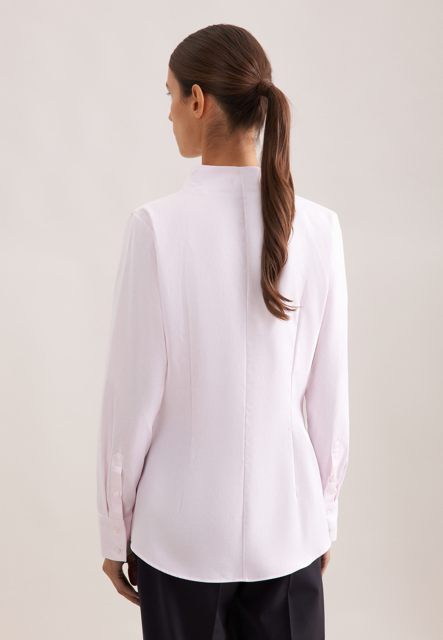 seidensticker Klassische Bluse 1/1 Kragen Uni günstig online kaufen