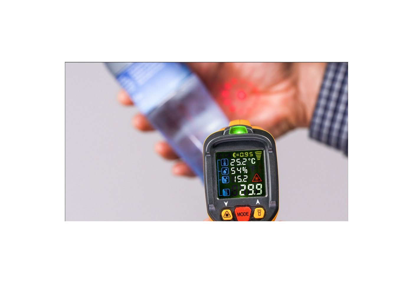 Thumbnail - Pancontrol Infrarotsensor PANCONTROL Infrarot-Thermometer PAN IR-T800+