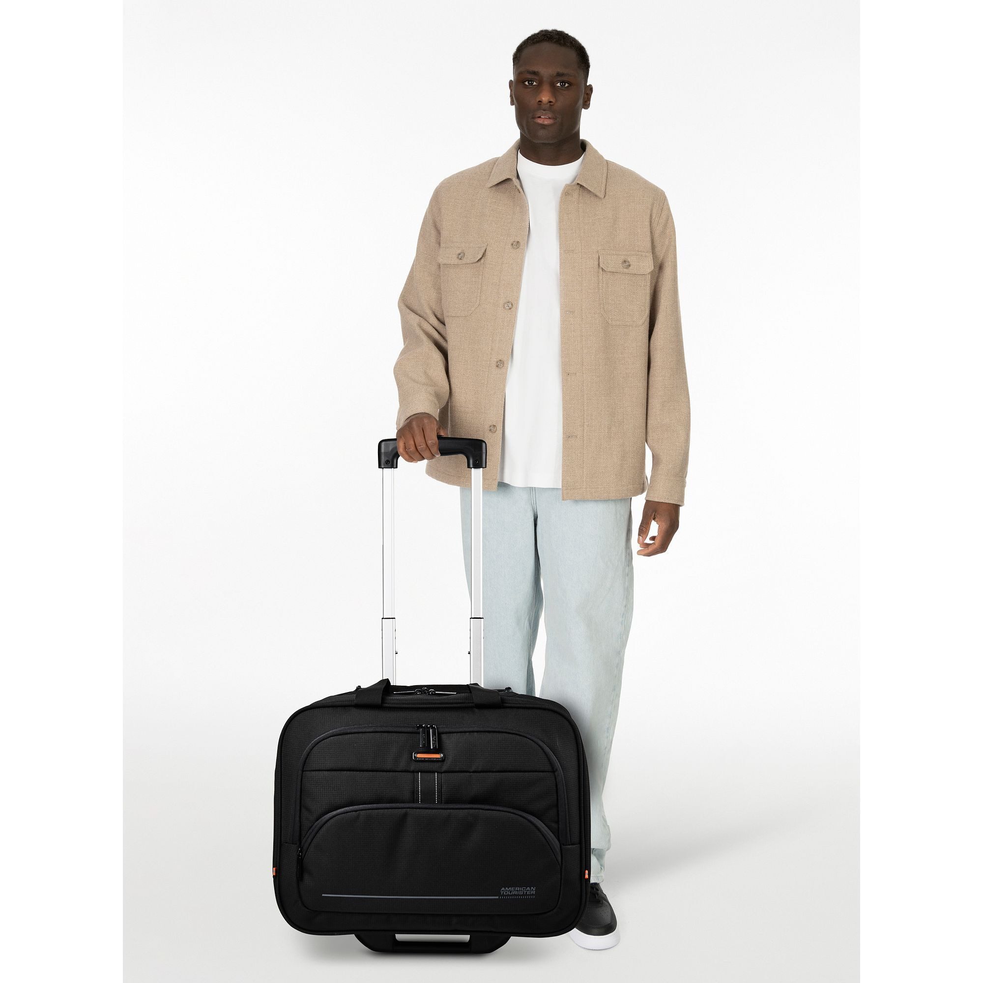 American Tourister® Pilotenkoffer At Work Nxt, 2 Rollen, Polyester