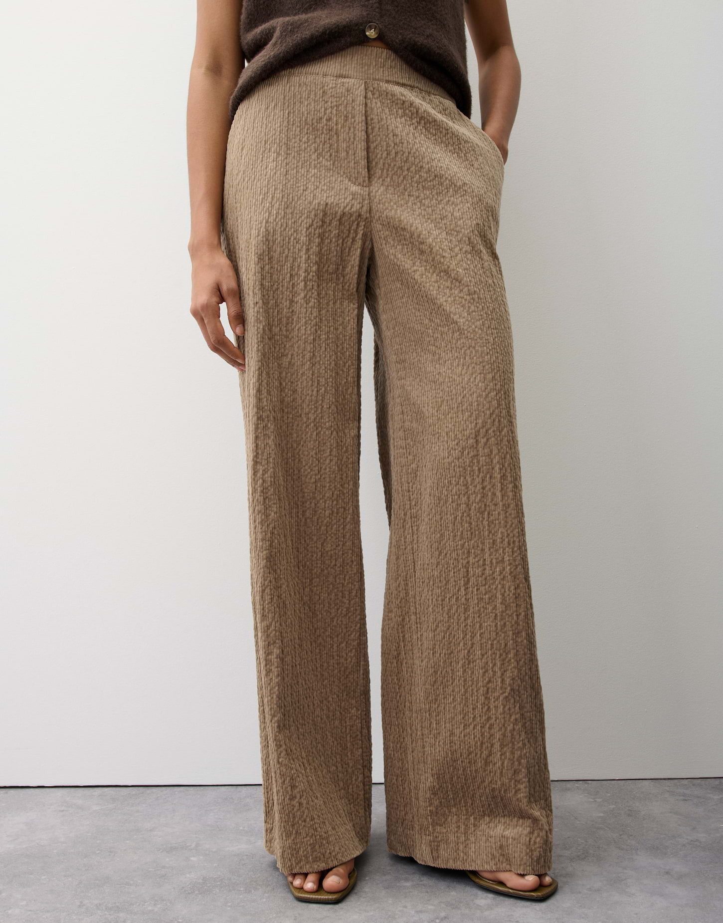OPUS PANTS Cordhose MUCIA BASE Wide Leg Pants aus Cord Vielseitig kombinierbar für Looks