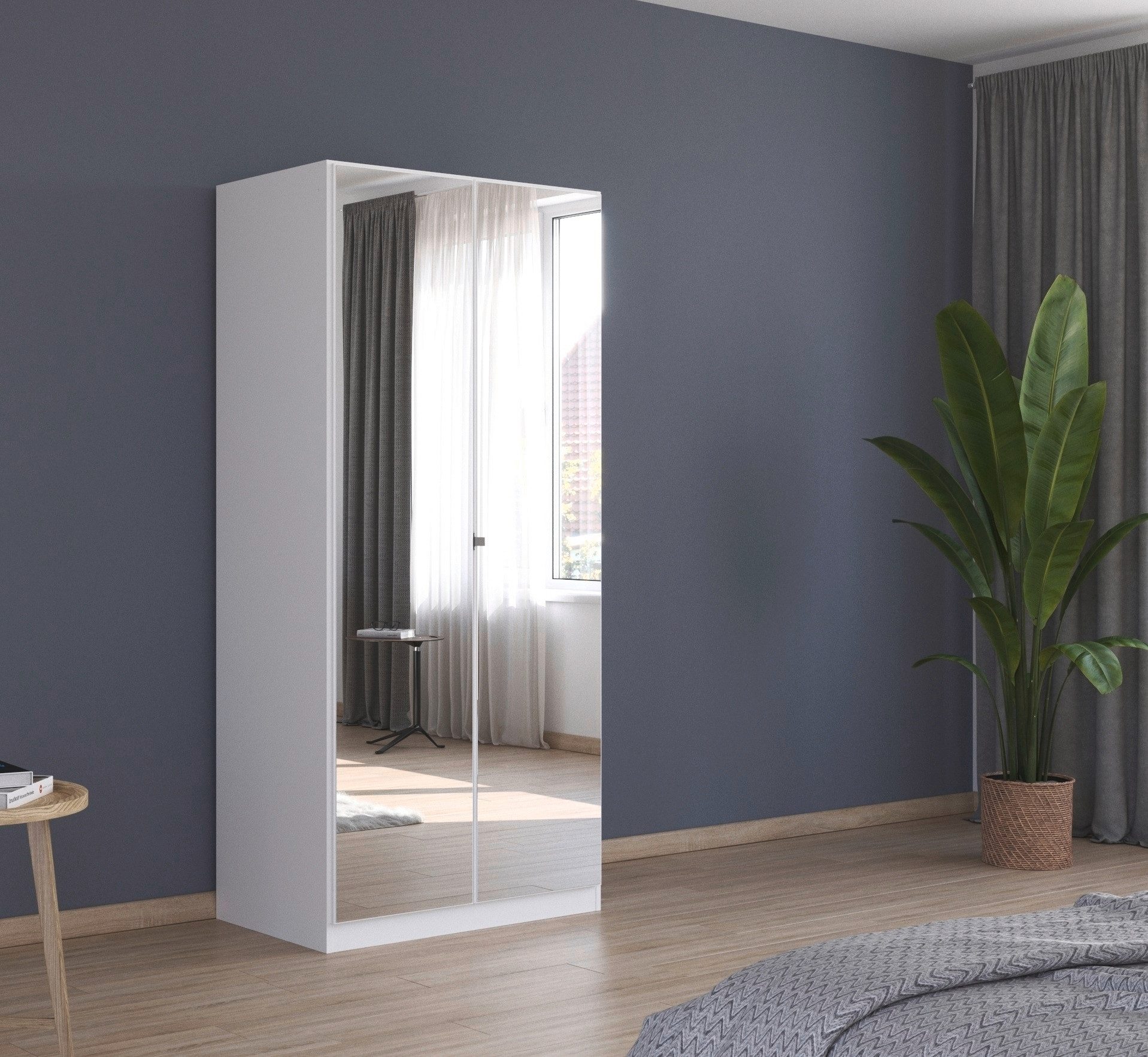 rauch Drehtürenschrank "Reflect" mit Spiegelfront, inkl. praktischer Innene günstig online kaufen