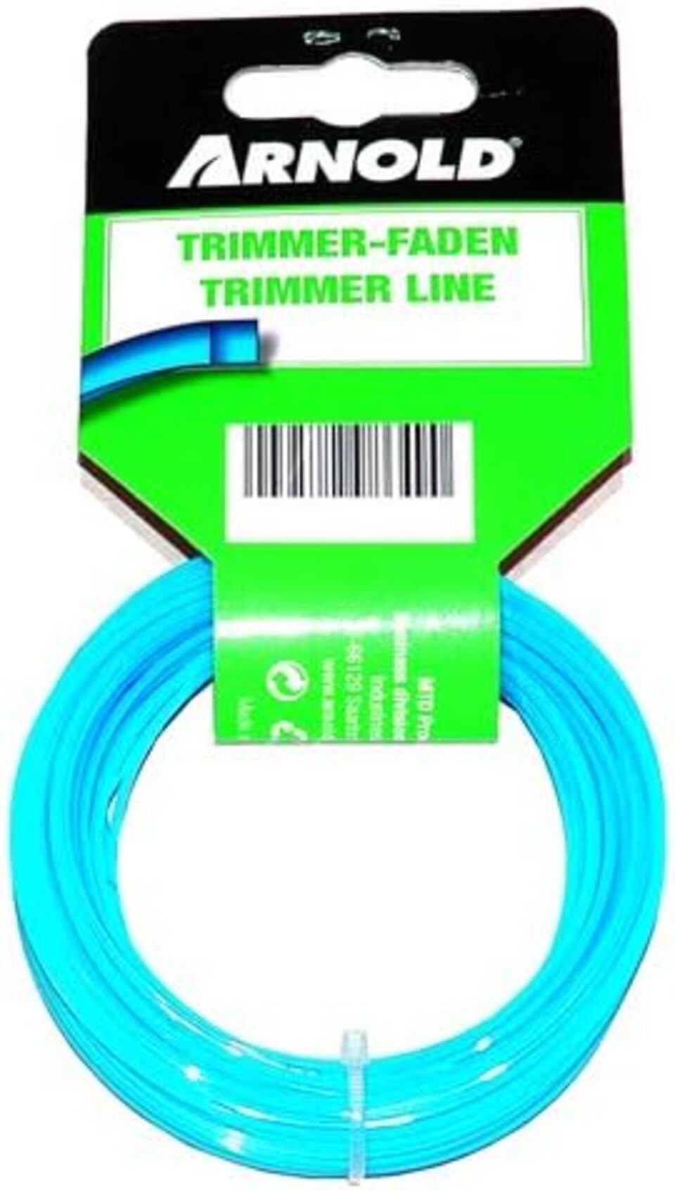 Arnold Trimmerfaden Trimmerfaden vierkant 1,3 mm x 15 m, (1-St)