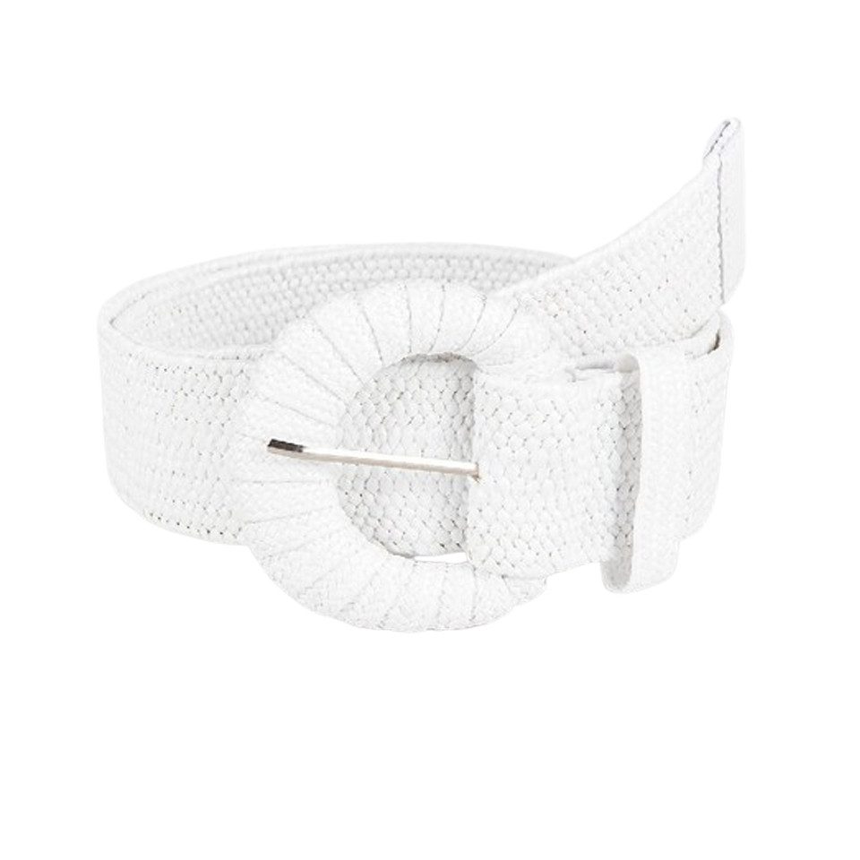 Zaewry Flechtgürtel Gürtel für Damen und Herren breiter Taillengürtel Gürtel Elastische gewebter Boho-Gürtel mit Verstellbarer für Kleider