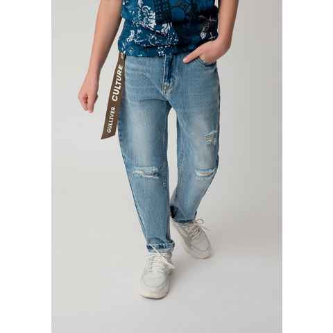 Gulliver Bequeme Jeans Casual Denim Hose mit trendigen Destroyed-Elementen