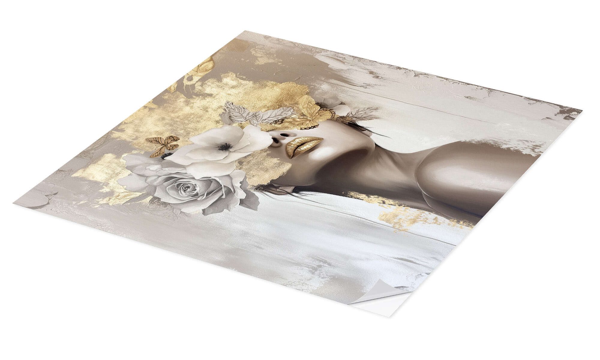 Posterlounge Poster Bella Eve, Butterflower, Modern günstig online kaufen