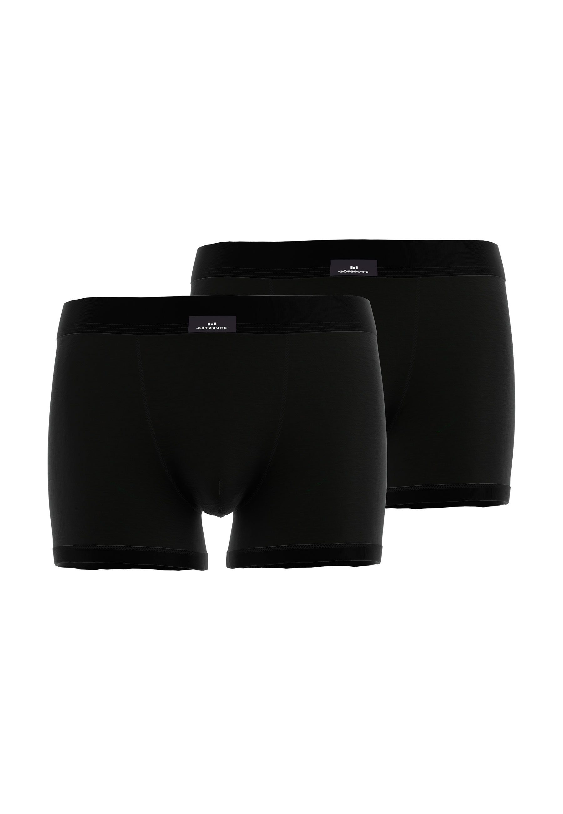 GÖTZBURG Boxershorts X-lastic (2er-Pack) basic, elastischer Bund, eng, weic günstig online kaufen