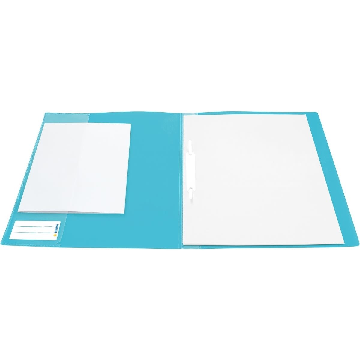 HERMA Hefter Schnellhefter A4 PP hellblau