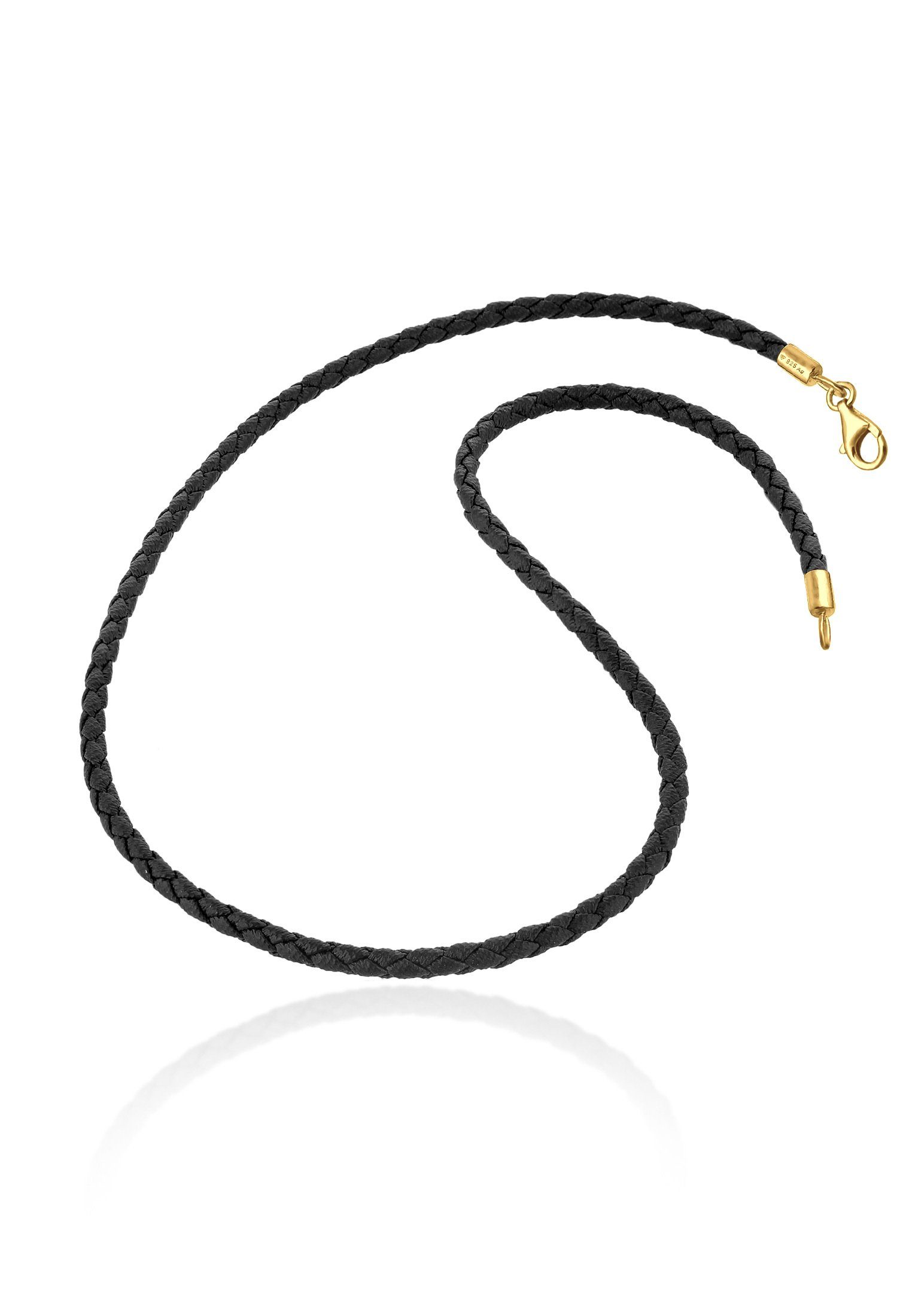Nenalina Kette ohne Anhänger Lederhalsband Basic günstig online kaufen