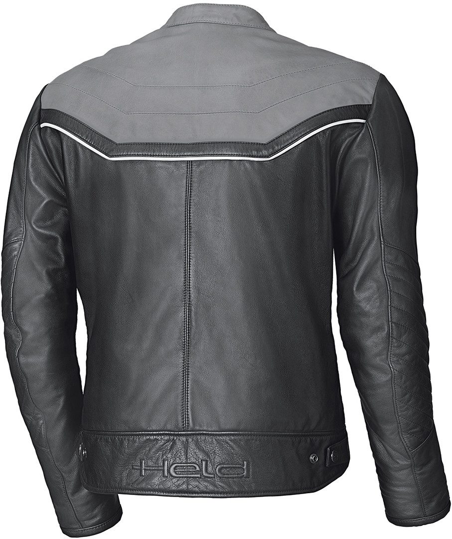 Held Biker Fashion Motorradjacke Heyden Motorrad Lederjacke Wasserdicht reißverschluss – Bild 2 von 2
