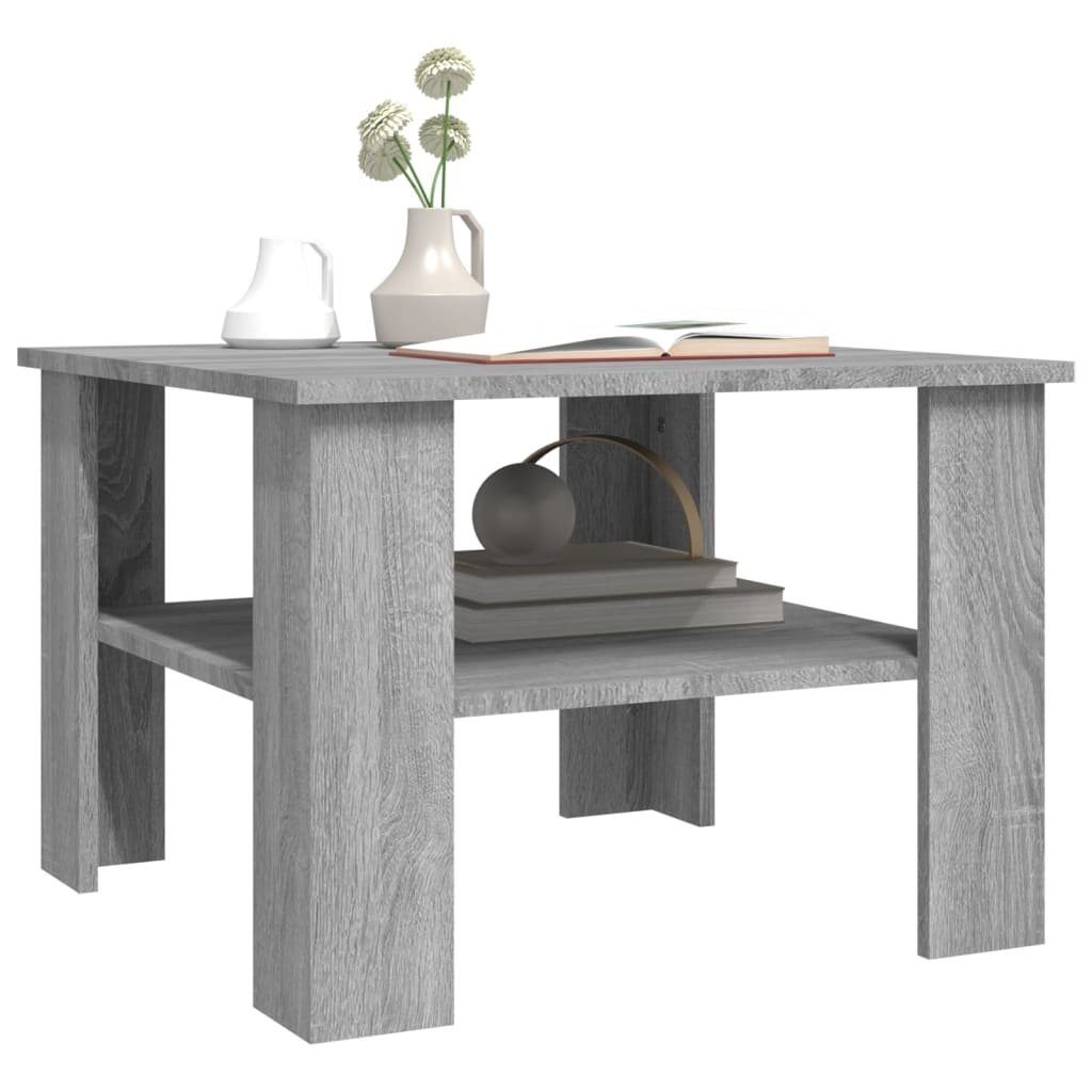 Grau | cm Grau (1-St) Holzwerkstoff Sonoma Sonoma Couchtisch Couchtisch vidaXL 60x60x42 Sonoma Grau