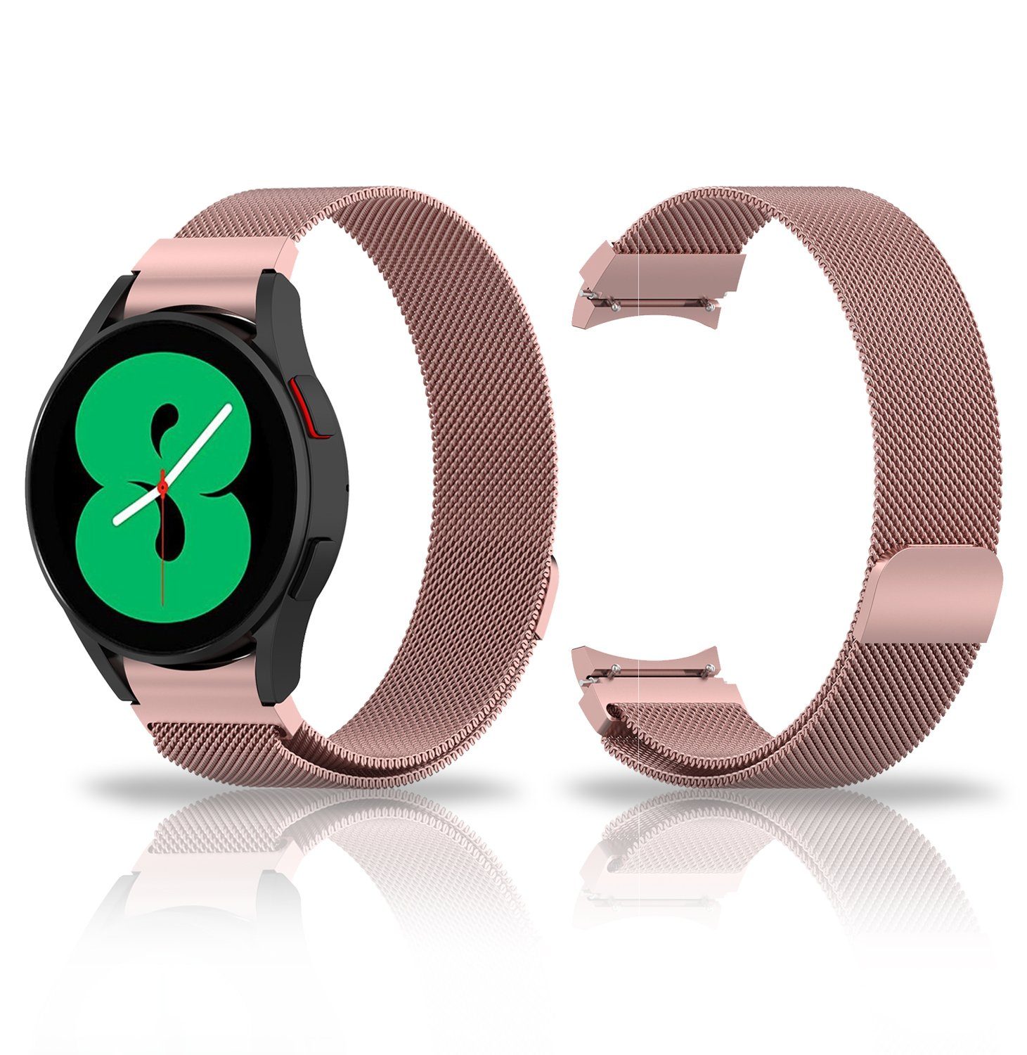 Diida Galaxy Uhrenarmband,Watch Samsung Band,für Watch5/4,Rosenpulver,20mm Smartwatch-Armband