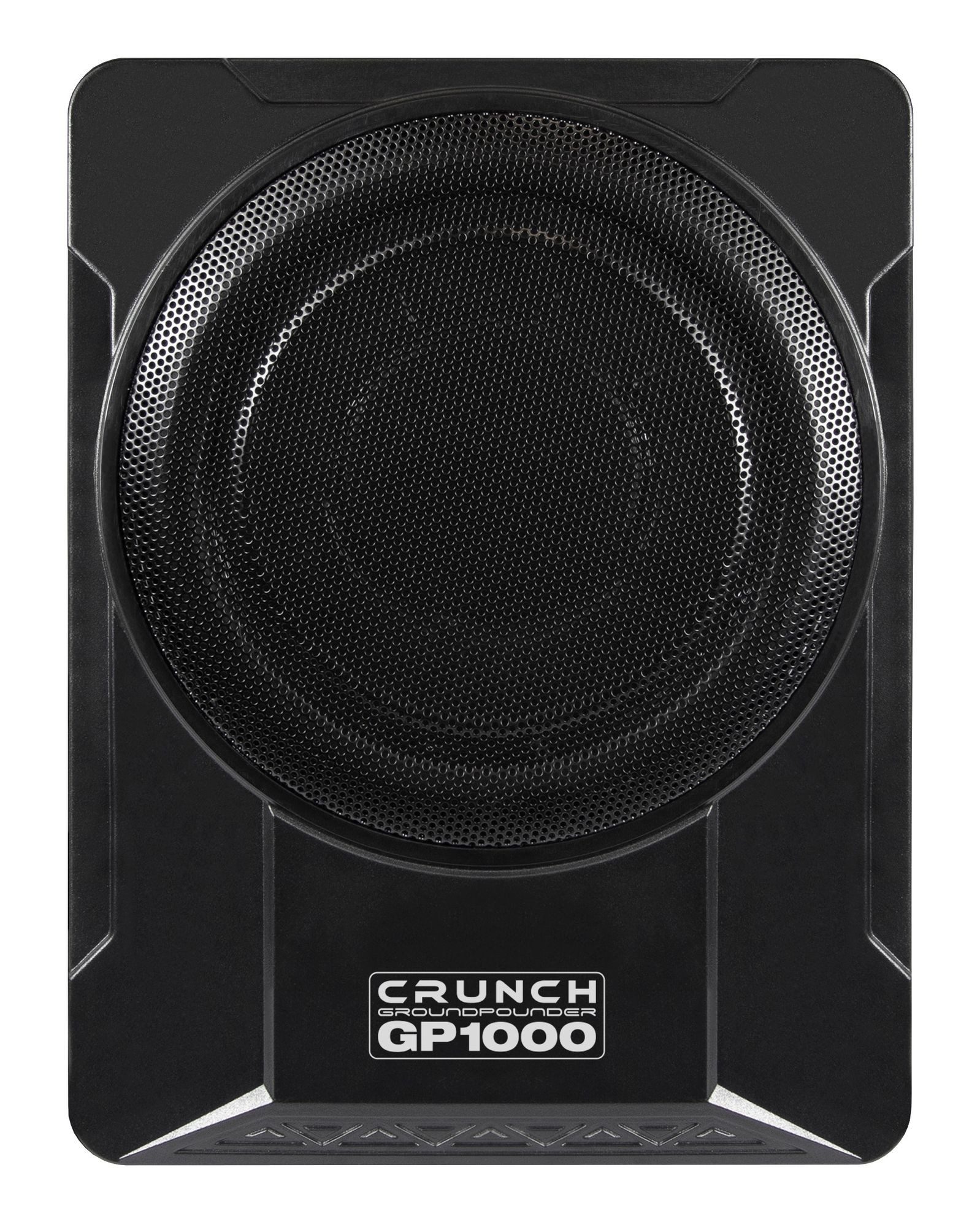 Crunch GP1000 25cm Aktiv Subwoofer Aktivbass Untersitz Auto-Subwoofer (100 W, max.: W cm)