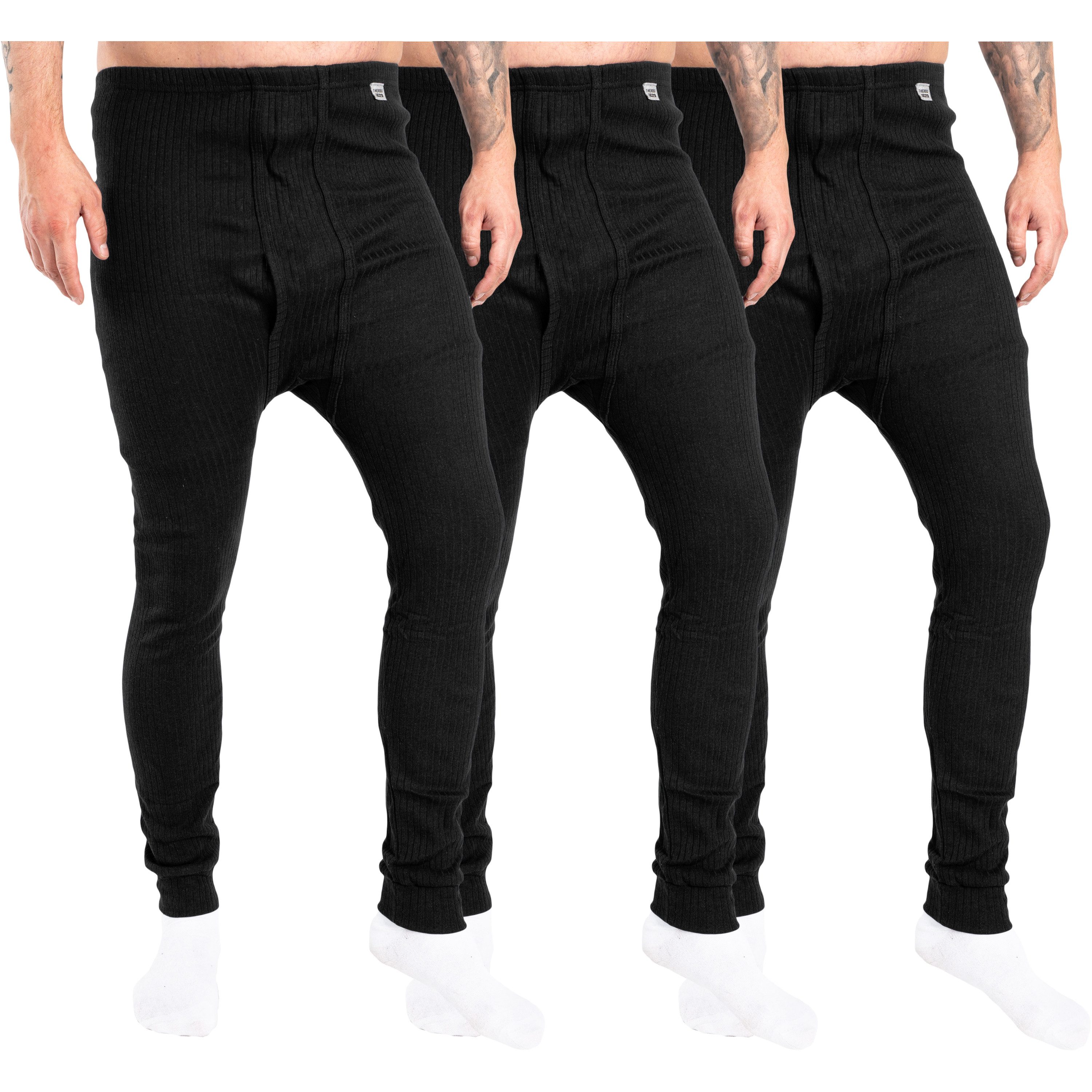 TEXEMP Thermounterhose Thermounterhose 3er Pack Thermo Unterwäsche Herren l günstig online kaufen