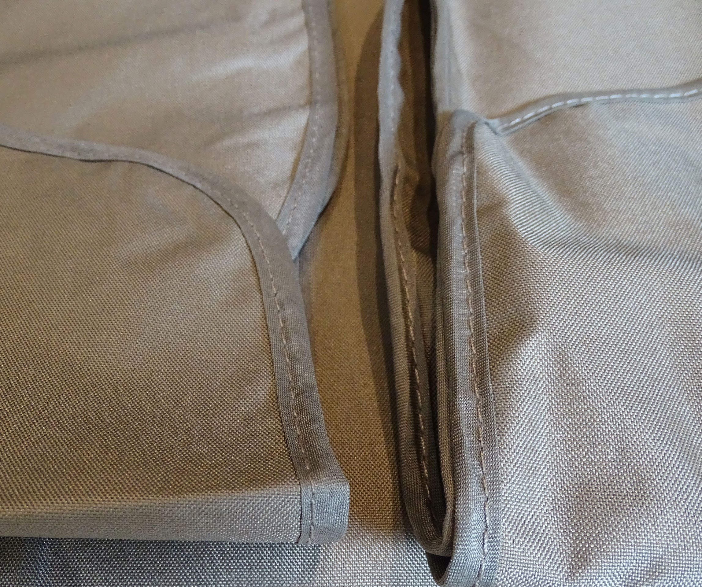 Quick Star Hollywoodschaukelersatzdach Ersatzdach Hollywoodschaukel Taupe, Universaldach