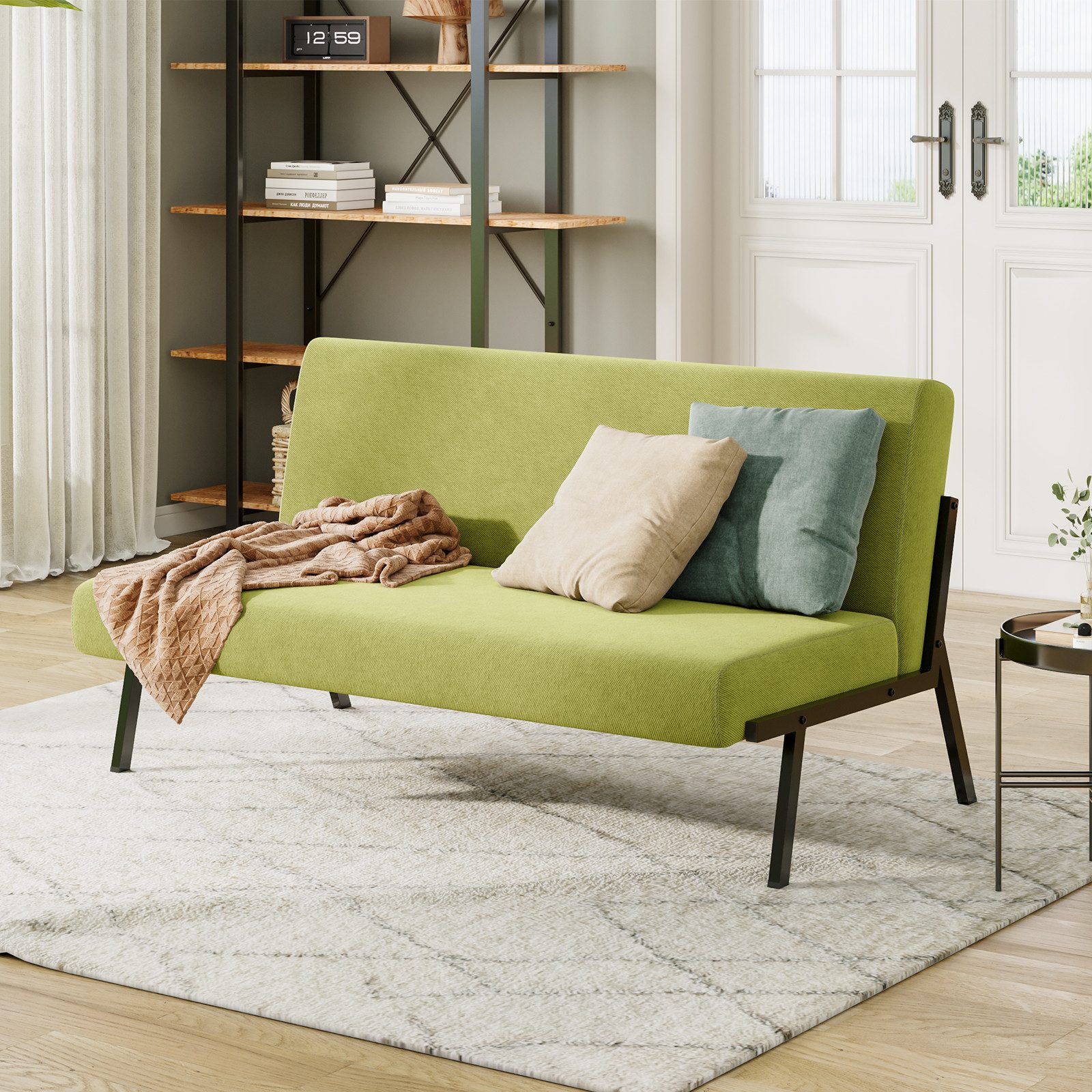 YOLEO Sofa Sofa 2 Sitzer Stoffsofa günstig online kaufen