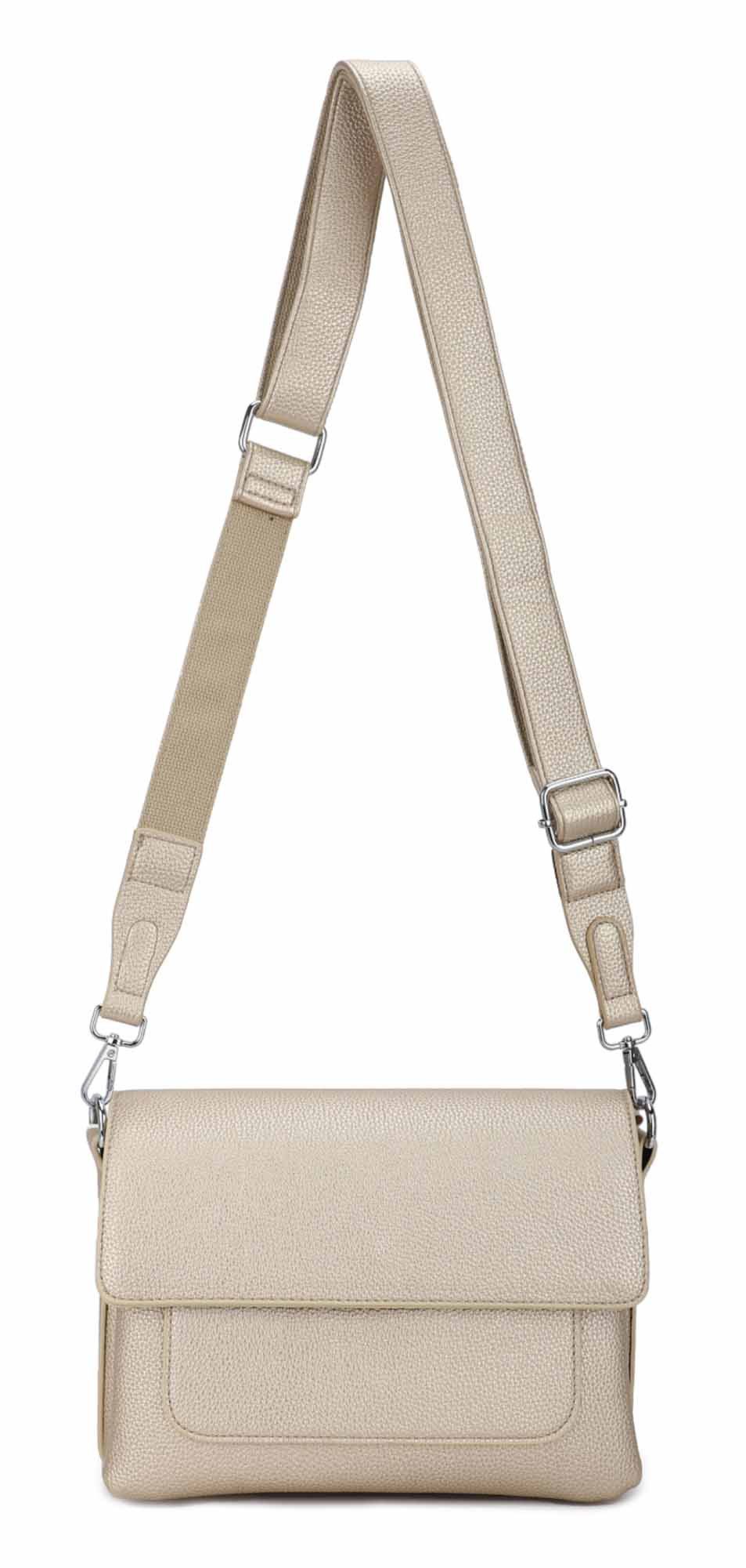 Schultertasche Damen Crossbody Bodybag Umhängetasche Messenger Brusttasche Crossover