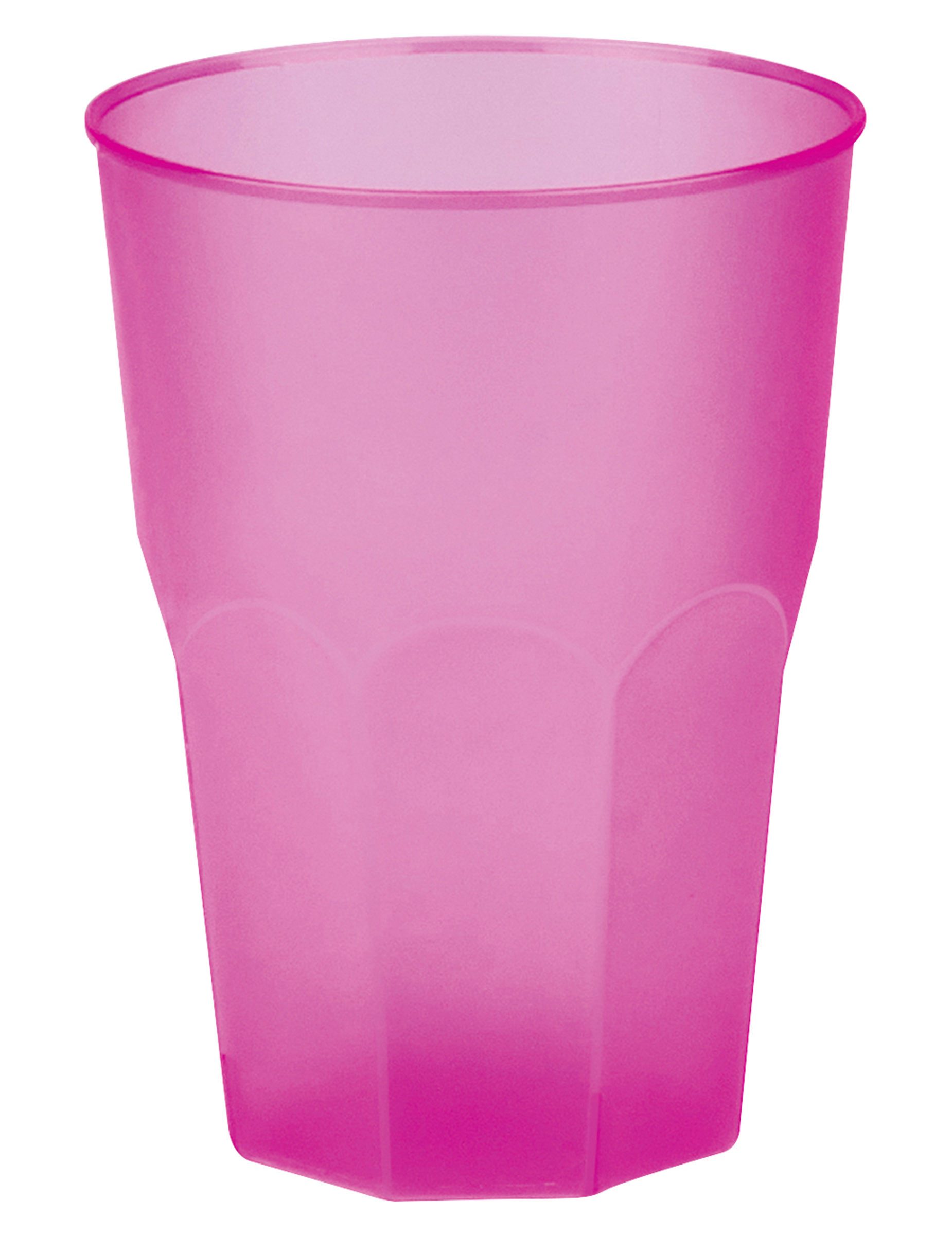 santex Kostüm Fuchsia Kunststoffbecher mattiert 42 cl