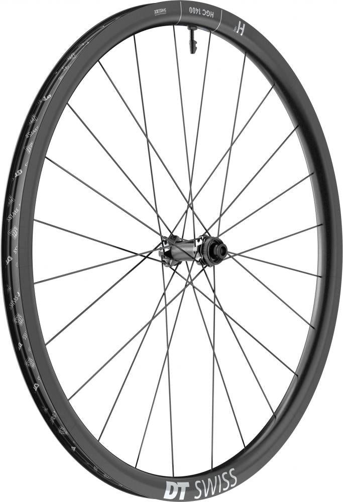 Laufrad DT Swiss Laufrad HGC 1400 SPLINE 27,5" 584 x 30 mm Schwarz - Carbon-E-
