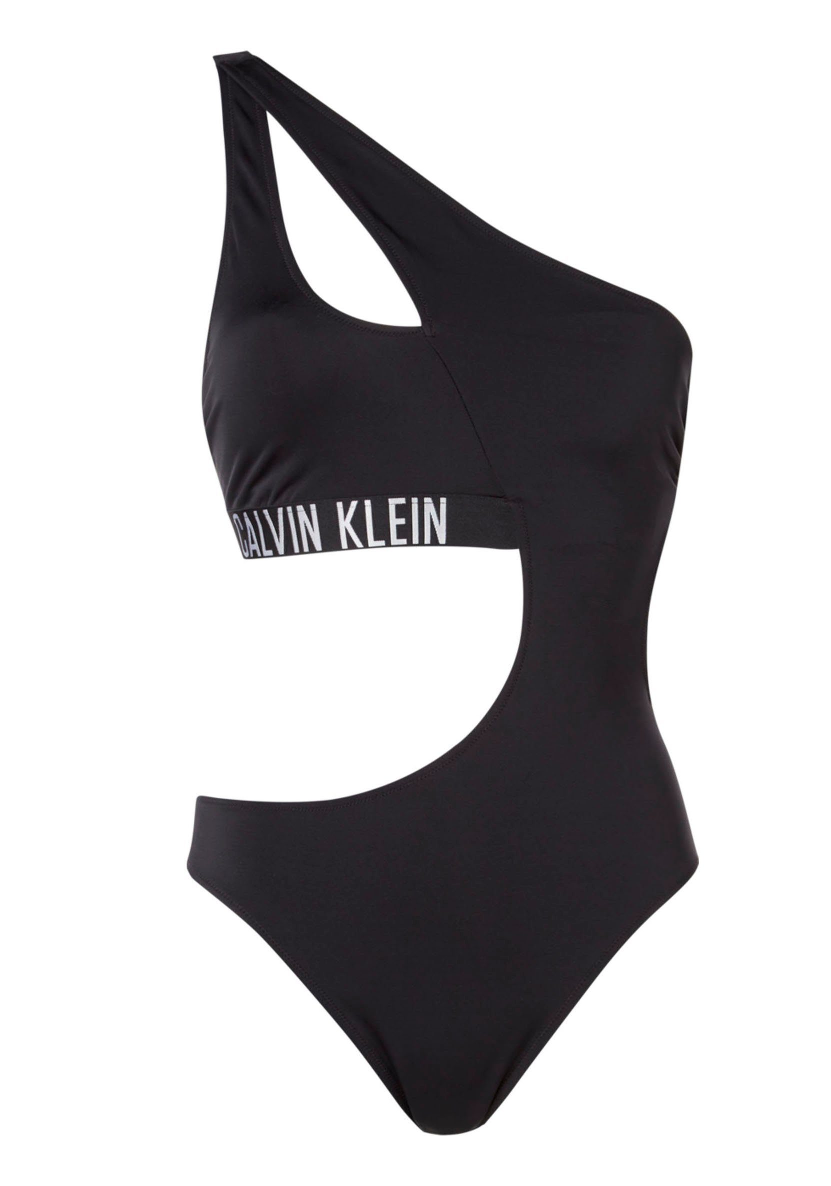 Calvin Klein Badeanzug, in trendiger One-Shoulder-Form online kaufen | OTTO