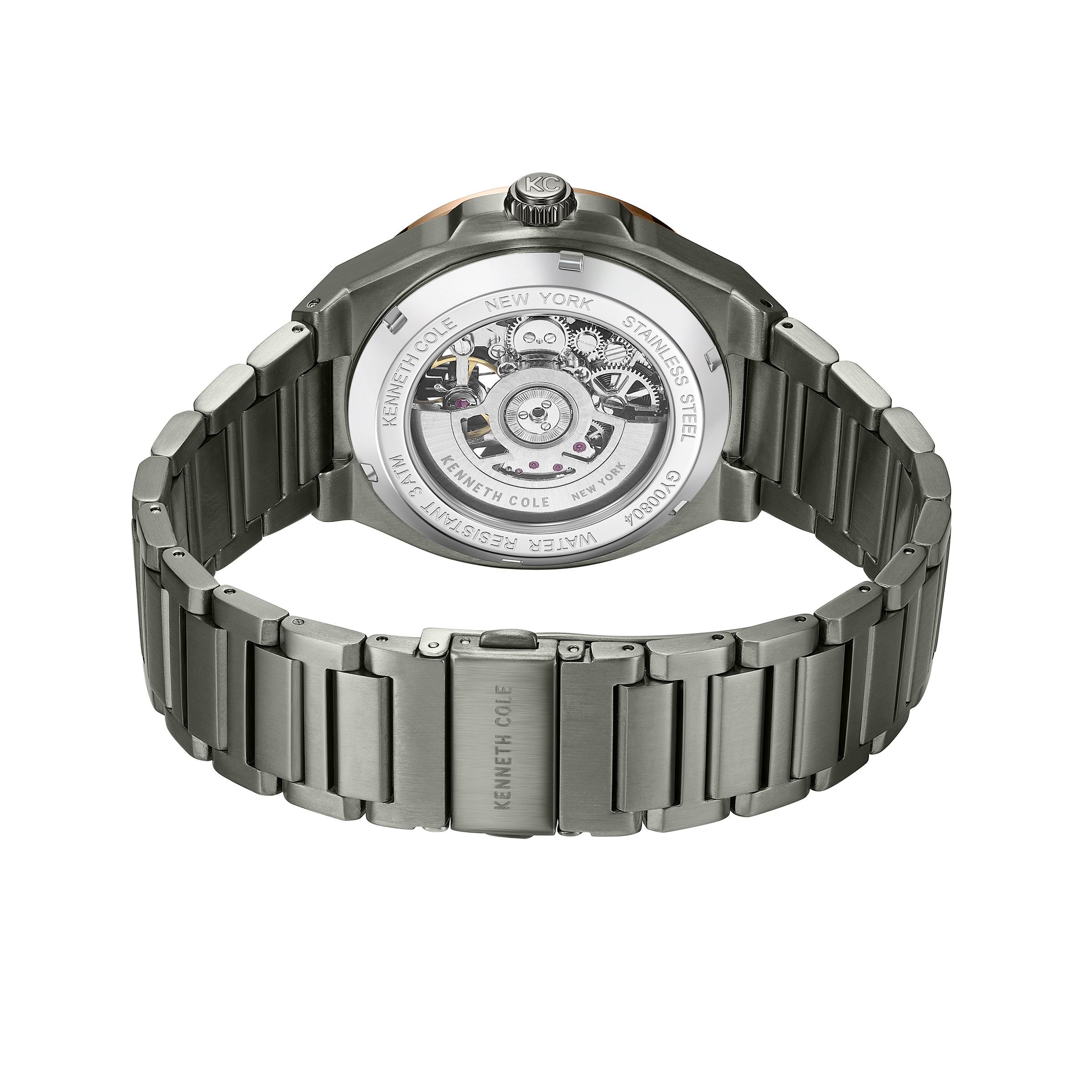 Kenneth Cole Automatikuhr Automatikuhr Herrenuhr 43,5 mm Automatik Herren