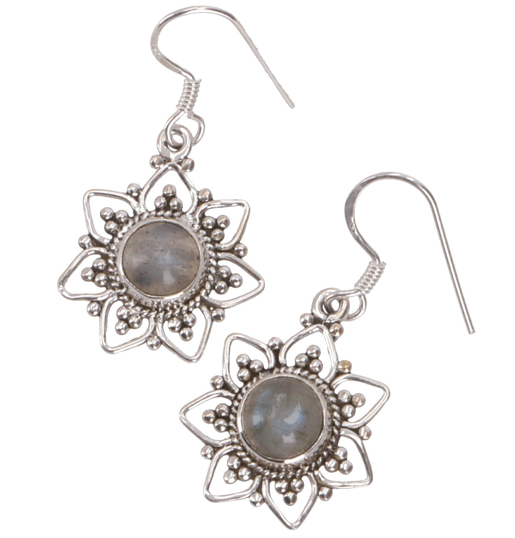 Guru-Shop Paar Ohrhänger Boho Silberohrringe, brasilianische Sonne,.. günstig online kaufen