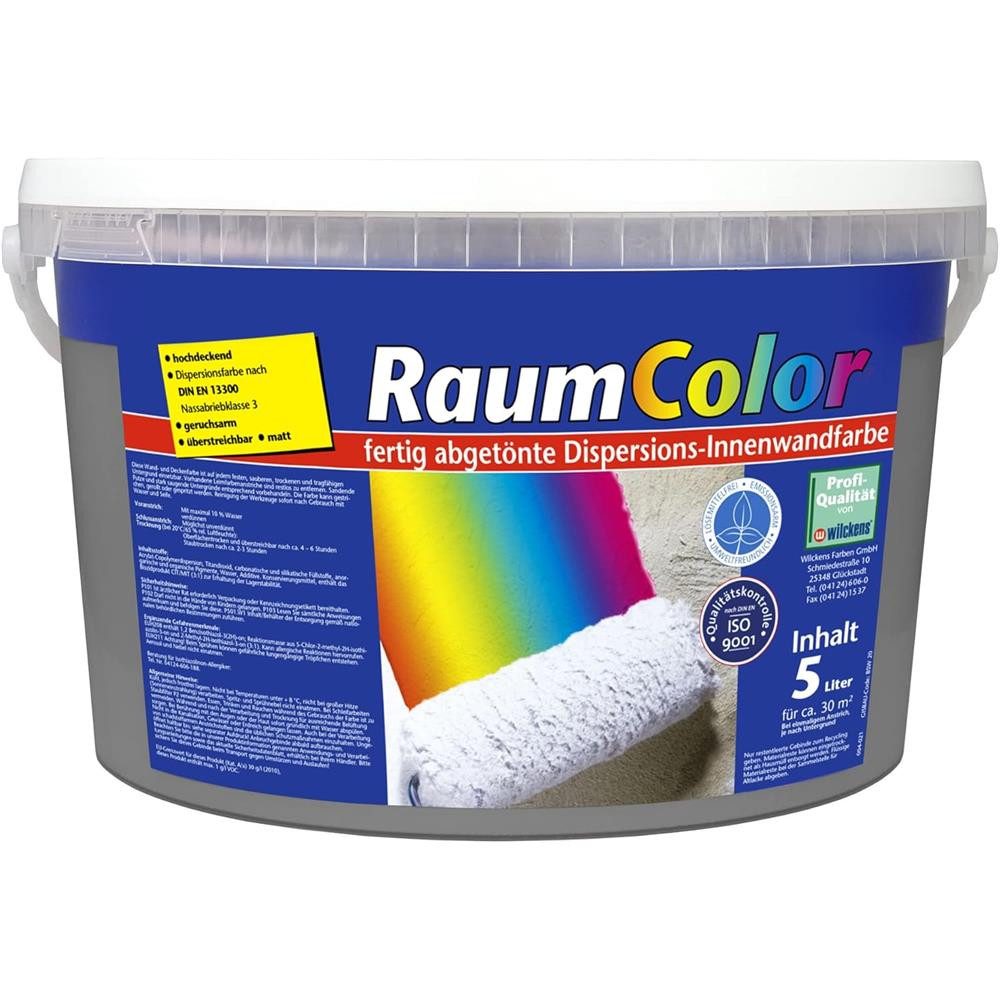 Wilckens Farben RaumColor Dispersionsfarbe matt 5 Liter