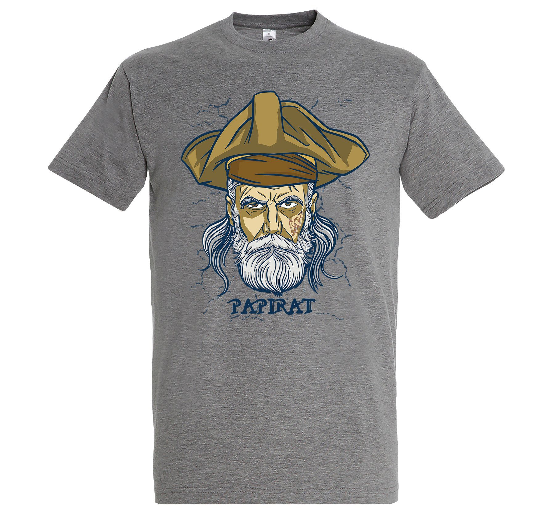 T-Shirt Piraten Papa Papirat Herren Shirt