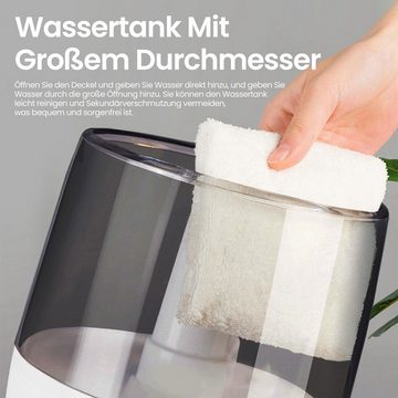 MAGICSHE Luftbefeuchter 2L Ultraschallbefeuchter Aromabefeuchter, 2,00 l Wassertank, Top-Füllung Raumbefeuchter