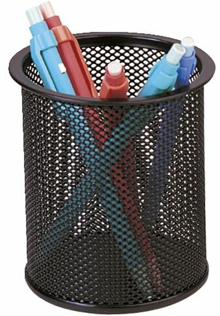 Connect Tischaufsatz Schreibtischköcher Metall schwarz. günstig online kaufen