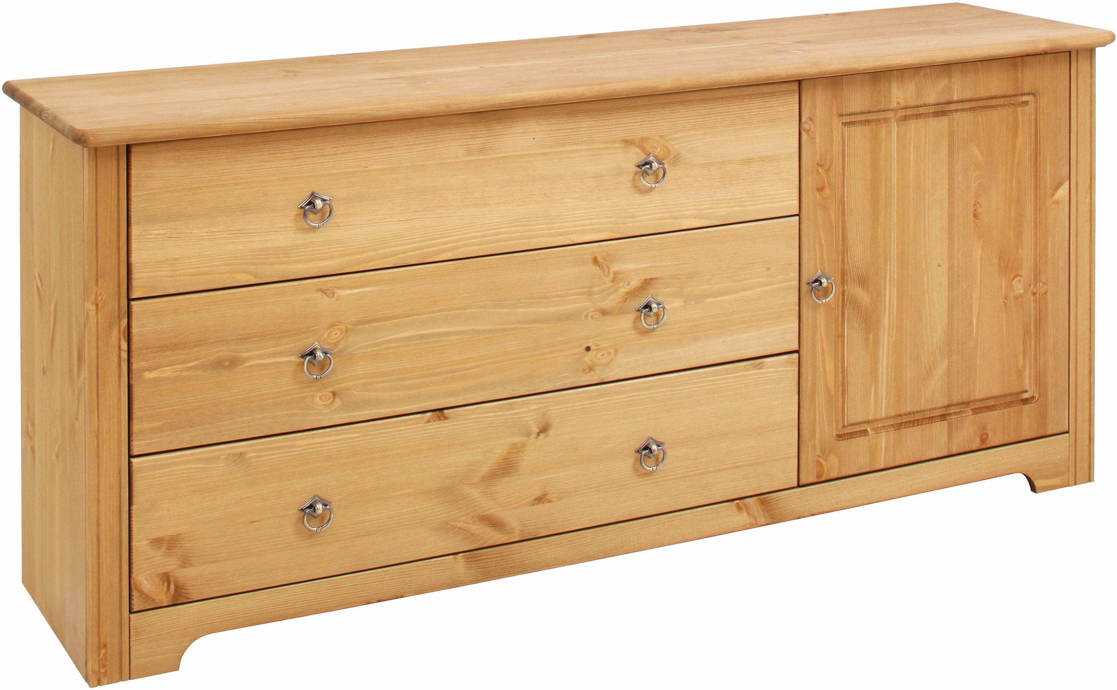 OTTO home Kombikommode Hugo, aus massiver Kiefer, Breite 152 cm